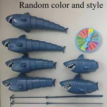 Fishing Game/Multiplayer Interactive Stress Relief Game/Enhanced Interactivity/Simulated Marine Life/Hand-Eye Coordination Training/Random Colors And Styles/Role Play Props/Halloween/Christmas/Holiday Gift, Suitable For Boys And Girls - Multicolor - View 6