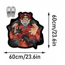1pc Floor Mat/Rug (Rug, Carpet, Bath Mat, Bath Rug, Door Mat, Runners), Modern Creative Cartoon Fun INS Style Planet Mars Boy Alien Decorative Rug, Suitable For Bathroom, Kitchen, Entrance, Hallway, Bedside, Living Room, Bedroom, Etc., All-Season Machine Washable Soft Floor Mat, Aesthetic Home Decor - Multicolor - View 12
