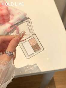 HOLD LIVE 星光聚焦眼影高光，爆亮閃耀，平價細緻亮片，提亮珍珠光感臥蠶月光石 - H01 - 查看 6