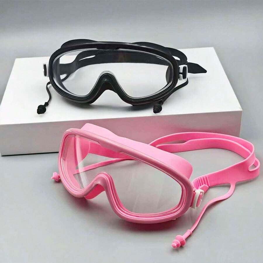1pc Swimming Goggles, Ultra Clear Vision Anti-Fog, Adult Swimming Goggles, Suitable For Various Swimming Activities