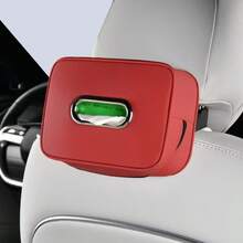 Fashionable Minimalist Leather Tissue Box - Perfect For Car, Home And Commercial Use, Featuring An Elegant Design Suitable For Living Room, Hotel And Restaurant. Durable And Practical Napkin Storage Bag To Enhance Your Space Decor - Multicolor - View 9
