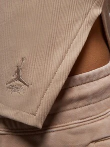 Nike/Jordan 正品女款透氣時尚不對稱羅紋背心 FN5799-244 - FN5799-244 - 查看 6