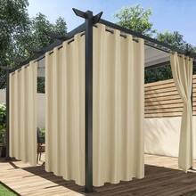 Outdoor Curtains, Suitable For Patio, Porch, Gazebo, UV Resistant And Fade Resistant, Combining Sunshade And Privacy Decorative Functions - B - View 5
