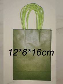 10pcs Colored Gift Wrapping Paper Bag Valentine Day - Multicolor - View 19