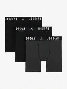 Nike Auténtico Jordan Flight Calzoncillos Boxer para Hombre Paquete de 3 HF1882-070 - HF1882-070 - Ver 4