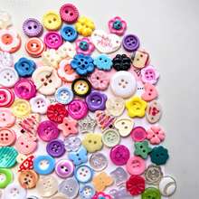 9/26/45/66/86/100Pcs Creamy Color Ins Style Cute Fresh Buttons, Colorful Resin Buttons DIY Handmade Jewelry Decoration Accessories, Sewing Supplies Small Buttons, Asymmetrical Decorative Buttons Mixed Random Styles - Multiple Styles - View 9