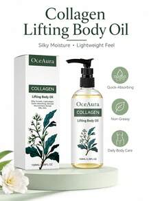 100ml Collagen Body Oil, Gentle Skin-Friendly Moisturizing Refreshing Non-Greasy Daily Skin Care Oil - Multi Scents - View 2
