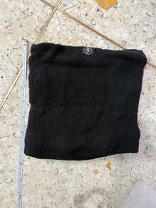 1 pieza/3 piezas Bufanda de mujer, tamaño pequeño, forro de franela - Caliente y suave cuello calentador a prueba de viento de unicolor - Multicolor - Ver 11