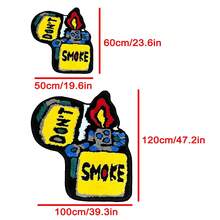 1pc Modern Creative Cartoon Fun INS Style Yellow Lighter Shaped Decorative Rug, Suitable For Bathroom, Kitchen, Entrance, Hallway, Bedside, Living Room, Bedroom, All Seasons Machine Washable Soft Floor Mat, Aesthetic Home Decor - Multicolor - View 3