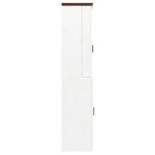 Tall Cabinet With Anti-Tip System And Side Shelf For Snacks, Soft-Close Mechanism, Freestanding Kitchen Unit With 4 Drawers And Adjustable Shelves, Original Handle, White - White - View 11