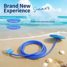 1PC Adult Universal Snorkel Breathing Tube, Anti-Choke Silicone Diving Snorkel Training Gear - Multicolor - View 2