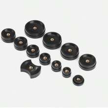 13PCS Watch Back Case Press Opener Crystal Glass Closer Fitting Repair Tools Kit - Black - View 3
