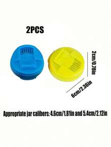 1/3/6pcs Beverage Can Lids, Creative Drink Can Splash Guard Covers, Drink Freshness Anti-Spill Lids, Reusable Leak-Proof Beverage Can Covers For Party, Holiday, Outdoor, Standard Size Cans, Can Accessories - Multicolor - View 18