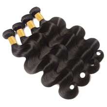 Uveous 100% Unprocessed Virgin Brazilian Human Hair Brazilian 22 20 18 Inch Body Wave 3 Bundles Hair Extensions Grade 8A Remy Human Hair Bundles Natural Black Color - SNatural - 查看 5