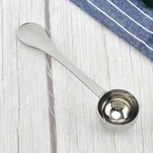 Stainless Steel Multi-Function Measuring Spoon Set, Includes Coffee Scoop, Powder Scoop, Spice Clamp - Teaspoon - View 5
