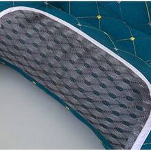 Almohada de algodón de alta calidad, súper suave, con calidad de centro comercial.Ideal para hoteles y uso doméstico, protege la columna cervical y le permite dormir plácidamente. - Blanco - Ver 9
