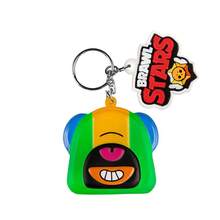 Supercell 1PC Brawl Stars Officially Licensed Squishy Keychain Cute Cartoon Character Keyring Soft PU Material Bounce-Back Stress Relief Fun Doll Backpack Accessories Birthday Christmas Gift - Multicolor - View 10