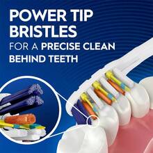 Oral-B 3D White Pulsar Battery Powered Toothbrush 2-Pack Soft Bristle Toothbrush Set Stain Removal Teeth Whitening Travel Essential Toothbrush (Handle Color Randomly Shipped) - Multicolor - View 5