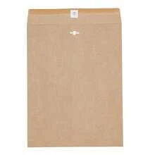10 Stück wiederverwendbare Kraftpapier-Umschläge mit Knopfverschluss, versiegelbare Kurier-Verpackungstaschen mit Klappe, verstärkte Versandtaschen aus Papier, geeignet für Kleidung, Schmuck, Geschenklagerung für kleine Unternehmen, Büro-Dokumentenorganisation - Mehrfarbig - Übersicht 2