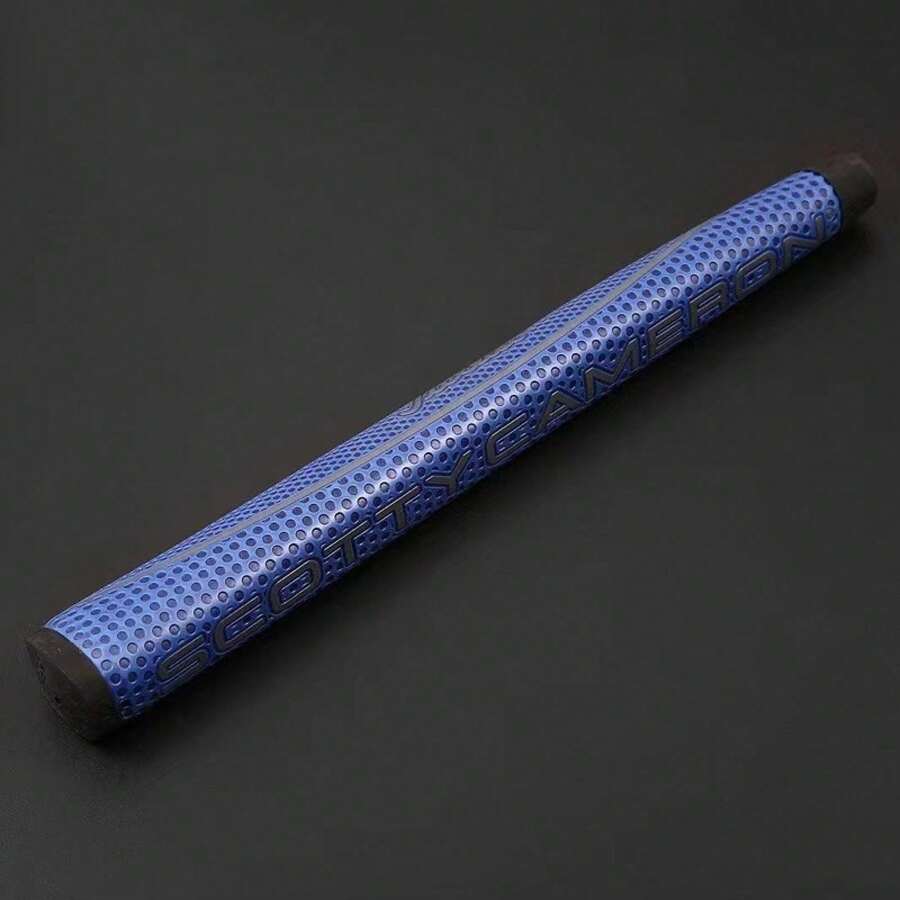 Best-Selling Golf Club Grips, PU Putter Grips, Unisex, Thickened Rubber, Soft And Comfortable Handle. Protective & Fashionable Accessory, Club, Stylish Headcover, Colorful Embroidery KWXY - 藍色 - 查看 1