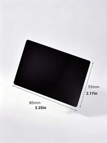 5pcs Mini Blackboard With Stand,Mini Chalkboards Desktop Menu Thickened Wooden Base Erasable Display Board Wedding Banquet Cafe Dessert Shop Product Tags Name Display(White Pen Available For Separate Purchase) - Multicolor - View 7