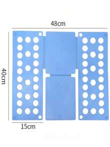1 Adjustable Plastic Clothes Folding Board - A Simple And Quick Multi-Hole Clothes Folding Organizer, Suitable For Home Storage, And Also As A Gift For Back-To-School Season, Halloween, Christmas, And Other Holidays. - View 13