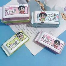 Pure Water Cleaning Wipes, Portable Non-Woven Fabric Small Pack Wipes. - Multicolor - View 4