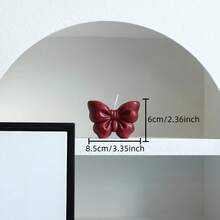 Candela aromaterapica con fiocco 3D Rosso Vino & Rosso Rubino, terapia olfattiva, regalo per laurea/compleanno, decorazione per proposta & matrimonio, decorazione per la casa, vacanze, San Valentino, ritorno a scuola, Ognissanti, Natale - A - Visualizzare 12