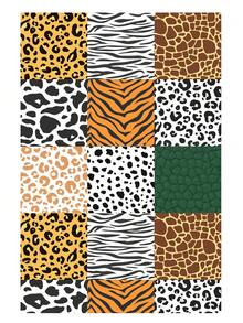 Papel de transferencia con estampado de leopardo, serie Fresh Natural, papel de impresión de arcilla polimérica, tamaño 5.82 * 3.93 pulgadas, adecuado para impresión de transferencia especial de arcilla polimérica en la fabricación de joyas y pendientes de arte DIY - A - Ver 19