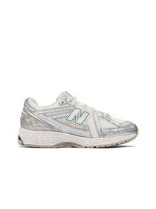 New Balance NB 1906R 布料與合成皮革 避震防滑 低筒休閒慢跑鞋 中性款 - 銀色 - 查看 2
