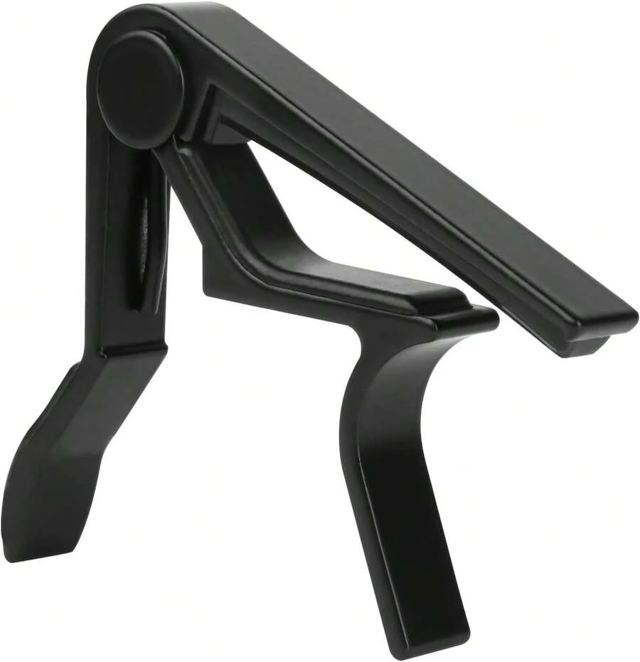 Guitar Capo For Acoustic And Electric Guitar 6 String, Premium Ukulele Capos, Clip Capo, Clamp Capos, Black - A - View 1