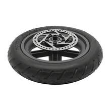 9.84" Electric Scooter Inflatable Rear Wheel W/Disc Brake Solid Tyre Wheel Hub Disc Brake Set For M365&1S Scooter Black - Black - View 8