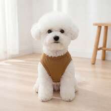 Hamburger Vest Cute Fashionable Costume Breathable Pet Clothes Pullover For Small And Medium Dogs - Brown - View 3