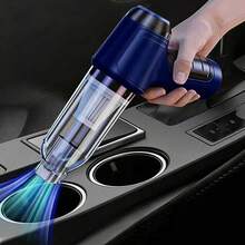 YAIUZGOO 3合1車用吸塵器，強勁吸力，便攜式手持無線吸塵器，適用乾濕使用，汽車配件，2400mAh - A - 查看 6