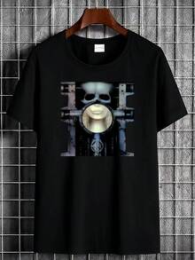 Emerson Lake And Palmer "Salad Surgery In The Mind" T-Shirt - Icon~Cha~ - Black - View 1