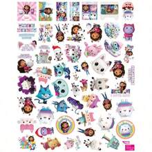 1 Set/50pcs American Cartoon Comic Style Doll Graffiti Stickers, Suitable For Decorating Guitar, Water Bottle, Car, New Year, Valentine's Day, Easter Gifts [Random Style] - Multicolor - View 3