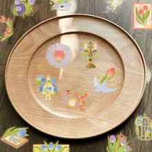 SCXXBSW 50pcs Tulip Secrets Hot Stamping Stickers, Cool Anime Decorative Stickers, Classic Gift Decorations, Value Pack, Cute Cartoon Stickers, Waterproof And Durable, Phone Case Decoration Stickers, Can Be Applied To Laptops - Multicolor - View 8