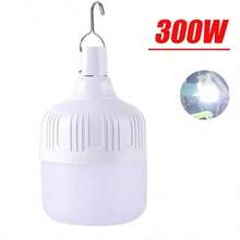 Camping Light LED Bulb 3 Lighting Modes USB Rechargeable Hanging Tent Light Portable Emergency Light Outdoor Bulb Suitable For Camping, Garden, BBQ, Power Outage - Multicolor - View 17