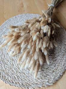 60/120/240Pcs, Bohemian Style Artificial Flowers - Rabbit Tail Pampas Grass - Multicolor, Dandelion Flower - Home, Wedding, Office, Cafe Decoration - Valentine's Day And Mother's Day Gift - Primary Color 1 - View 8