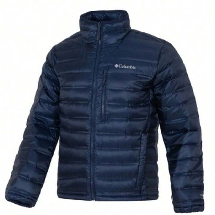 Columbia Men's Omi Waterproof Casual Sport Outdoor New Down Jacket  WE9048464 - Blue - View 1
