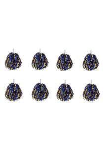 Aluminum Foil Long Thin Ribbon Cheerleading Pom Poms, PE Material Waterproof 20g Ribbon Handle Baton, Reusable Handle Pom Poms, Suitable For Cheerleading Support Pom Poms, Dance Team Performance Tools, Outdoor Square Dance Pom Poms, Fan Support Cheering Props Set - Multicolor - View 33