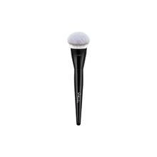 Brocha de Maquillaje Contorneada, Brocha Kabuki en ngulo para Base Lquida, en Polvo, en Crema y en Barra, Bronceador y Contorno, Herramienta Profesional para Aplicacin, Difuminado y Pulido, Negro - Negro - Ver 8