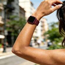ZOEA TOUCH DIGITAL MAGNET WATCH FOR LADIES AND MEN - Red - View 2