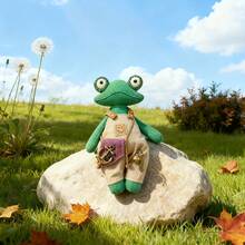 2pcs/Set DIY Handmade Plush Doll Pattern (Frog + Bear), Handmade Plush Doll Template, Simple Sewing Pattern Suitable For Beginners, Simple DIY Pattern (Only Sewing Template, Not Including Doll, Nor Including Sewing Material Kit) - CR464 - View 8