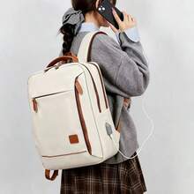Cabin Travel Backpack 44x32x18, Suitable For Ryanair, Carry-On Cabin Bag 44x32x18, Women's 15.6 Inch Laptop Bag, Student Carry-On Backpack, Back To School Essential - Multicolor - View 1