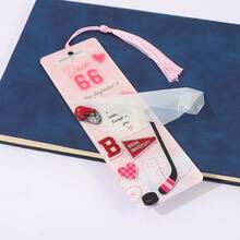 Off Campus Ice Hockey Romantic Story Acrylic Bookmark, Printed With Characters From The Novel "Briar University", Suitable For Ice Hockey Romance Readers, Sports Novel Enthusiasts, BookTok Girls, Ice Hockey Love Stories, Book Lover Gift - Multicolor - View 3