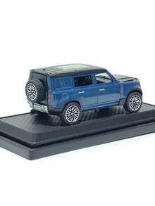 Alloy Car Model Simulation Glide Metal Small Sports Car Inertia Off-Road Racing Car Model Boys Pocket Ornament Small Car - Blue - View 4
