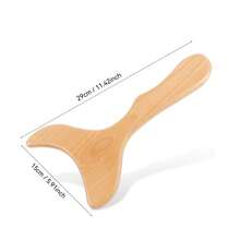 2PCS Wooden Massage Tools, Full Body Massager, Hand Massager, Leg Massager, Shoulder Massager, Facial Massage Tool, Back Massage Tool, Waist Massage Tool, Multi-Functional Body Massage For Different Body Parts, Body Relaxation Tool, Suitable For Home Use, Can Be Given As A Gift To Family, Friends, Classmates, Girlfriend, Parents' Holiday Gift, Gift For Mother - Apricot - View 11