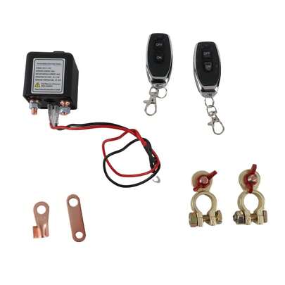 Improved 12V 250A Remote Kill Switch To Prevent Battery Drain