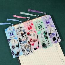 Off Campus Ice Hockey Romantic Story Acrylic Bookmark, Printed With Characters From The Novel "Briar University", Suitable For Ice Hockey Romance Readers, Sports Novel Enthusiasts, BookTok Girls, Ice Hockey Love Stories, Book Lover Gift - Multicolor - View 8